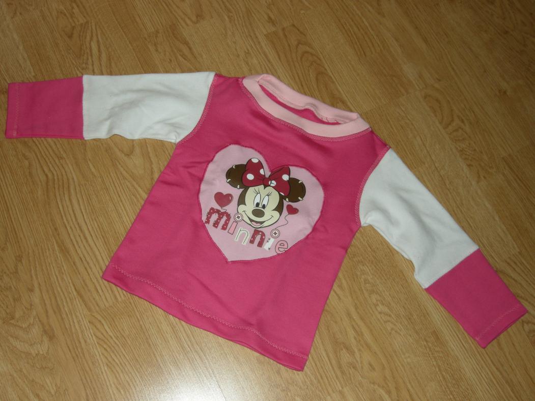 2013  106pinker Sweat mit Minin maus Herz