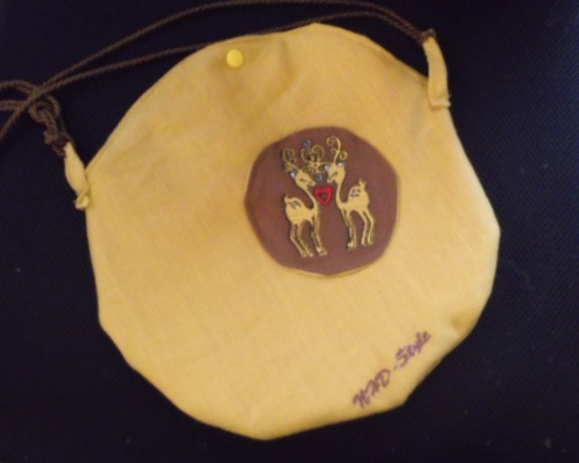 Leinenoutfit Tasche