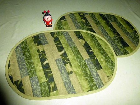 Tischsets grün 002
