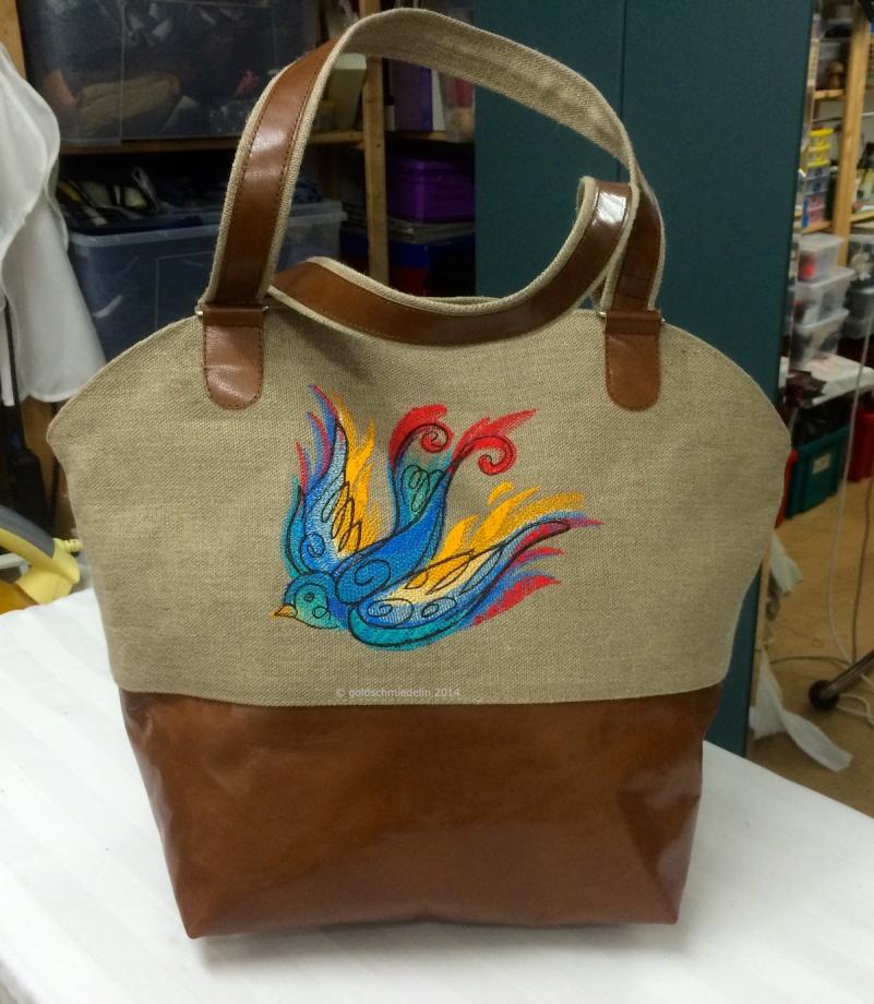 Tasche für Strickzeug 1