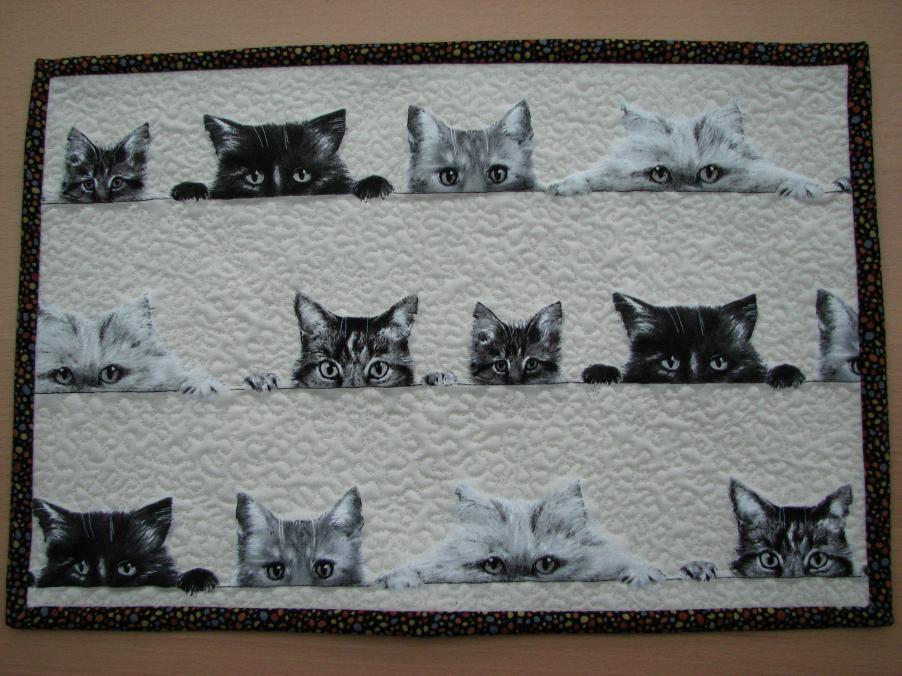 Tischset "curiuous cats"