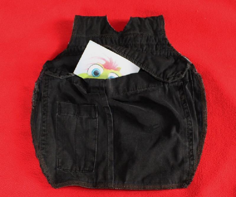 Gürteltasche von Hinten