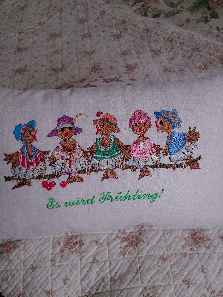 Das Frühlingskissen