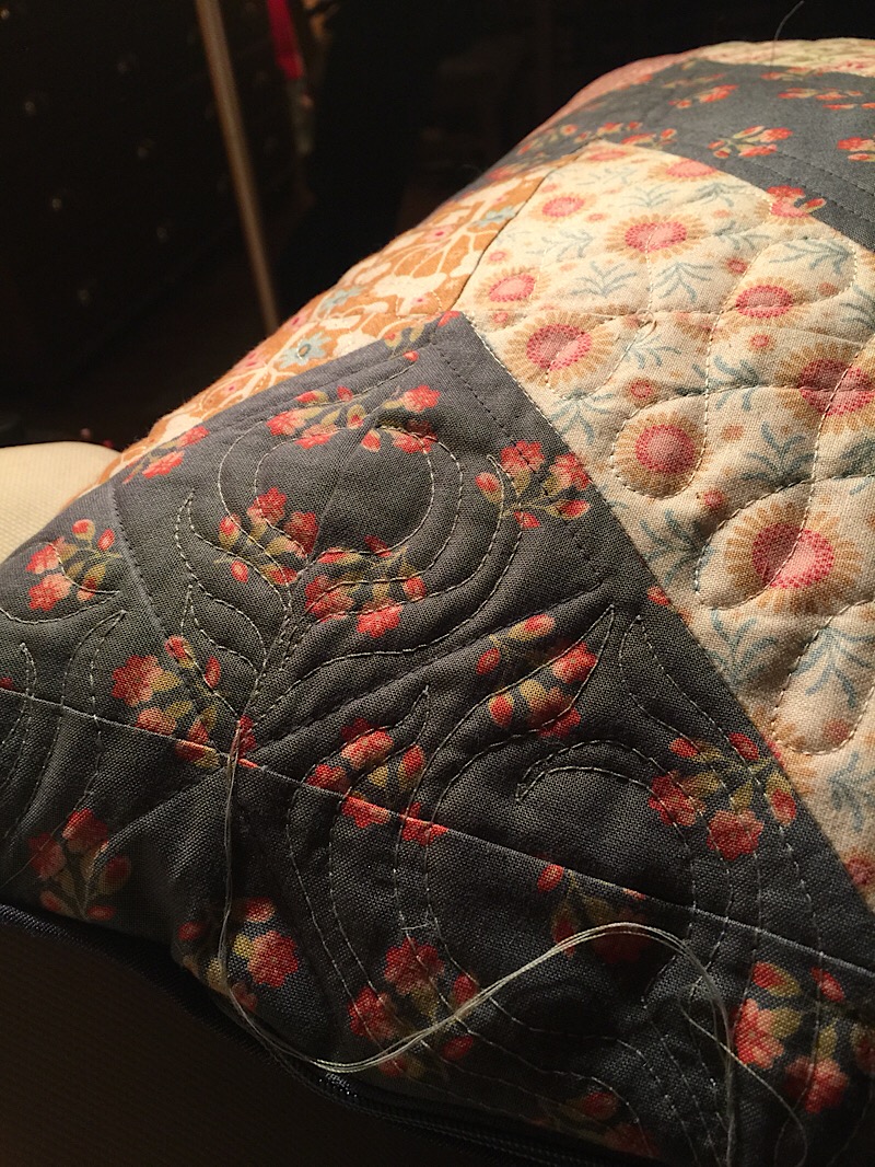 Chevron Patchworkkissen