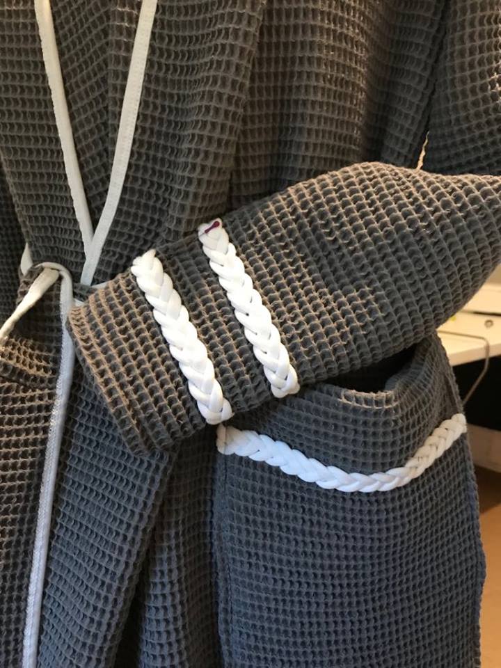 Bänderstich mit Jersey