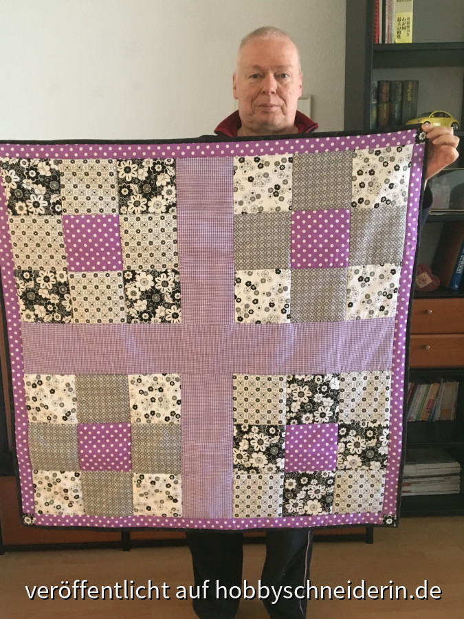 Mein erstes Quilt - eine Krabbeldecke für die Enkelin