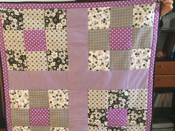 Mein erstes Quilt - eine Krabbeldecke für die Enkelin