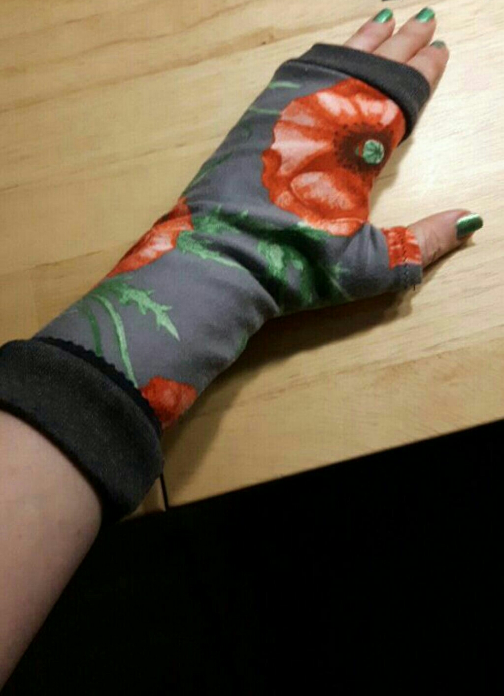 Armstulpen aus Sweat