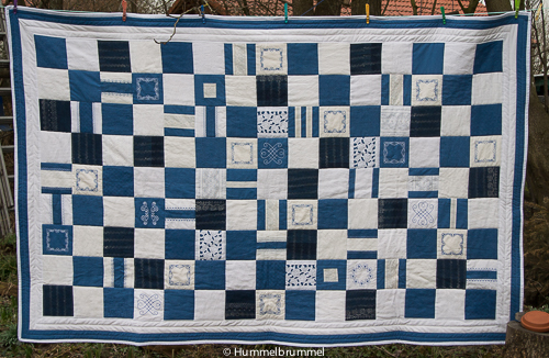 Weißquilt – (oder Blauquilt?) mit historischen Wurzeln