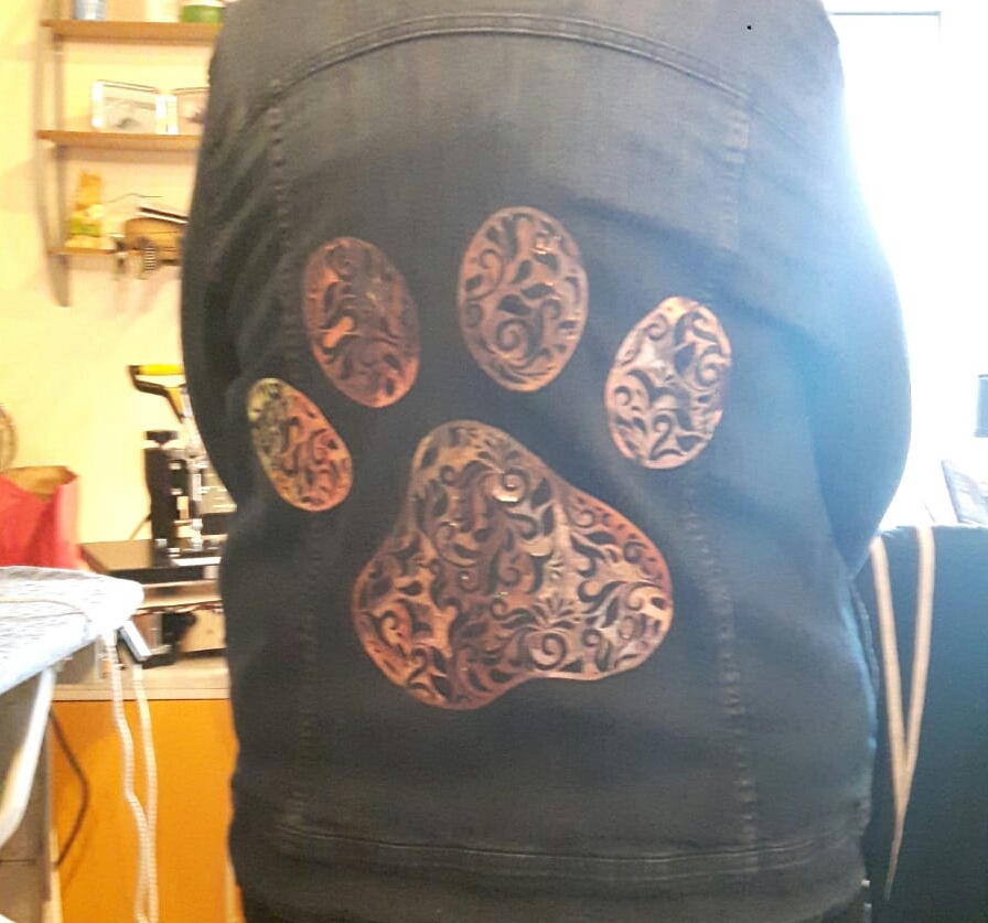 Jeansjacke gepimpt