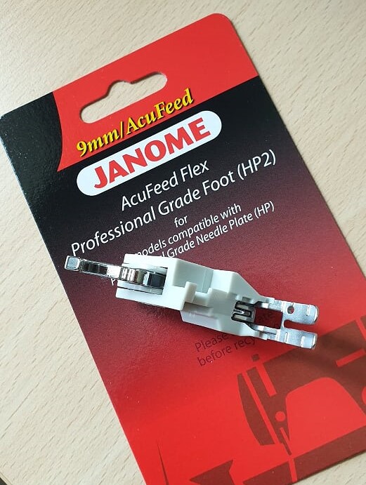AcuFeed Flex Geradstichfuß für die Janome MC 6700
