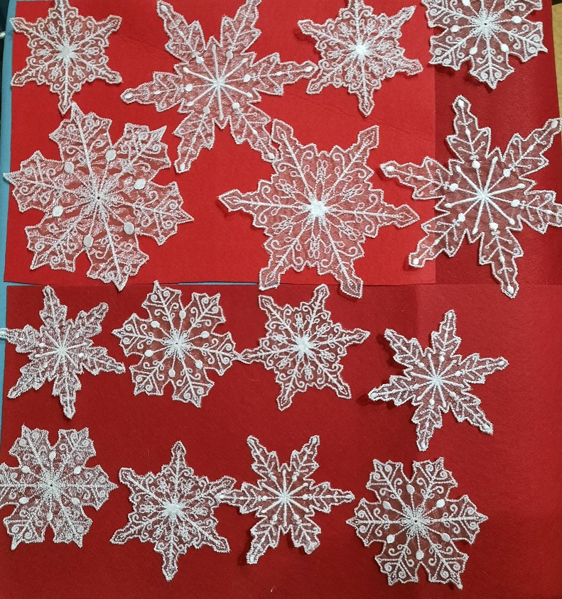 Und wieder einmal Schneesterne
