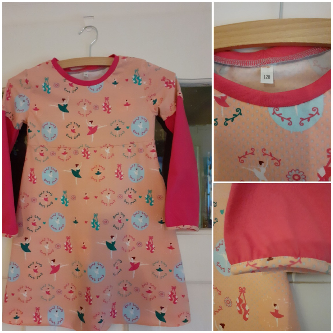 Mädchenkleid Gr. 128