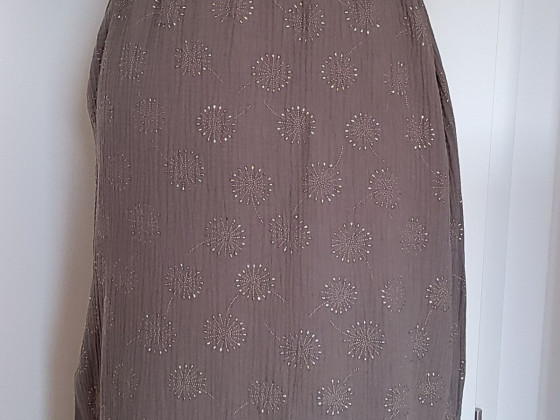 Damenkleid (Schnitt Verano aus dem LilleMag No 5) aus Musselin und Modal