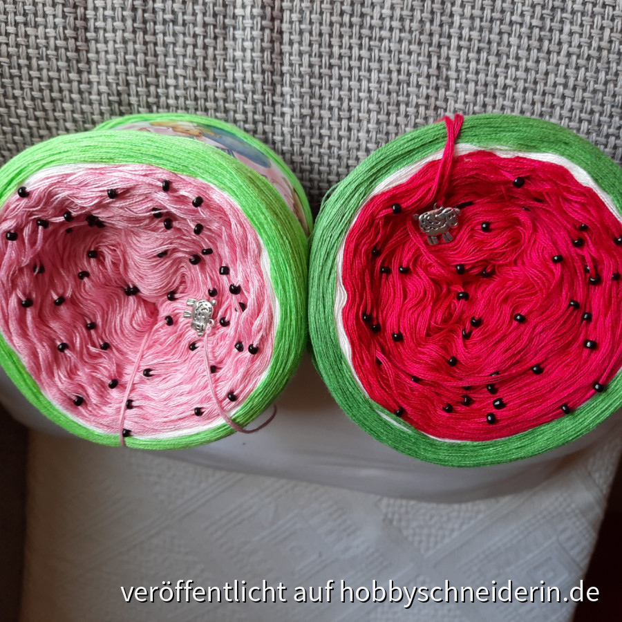Bobbels in Melonen Farben