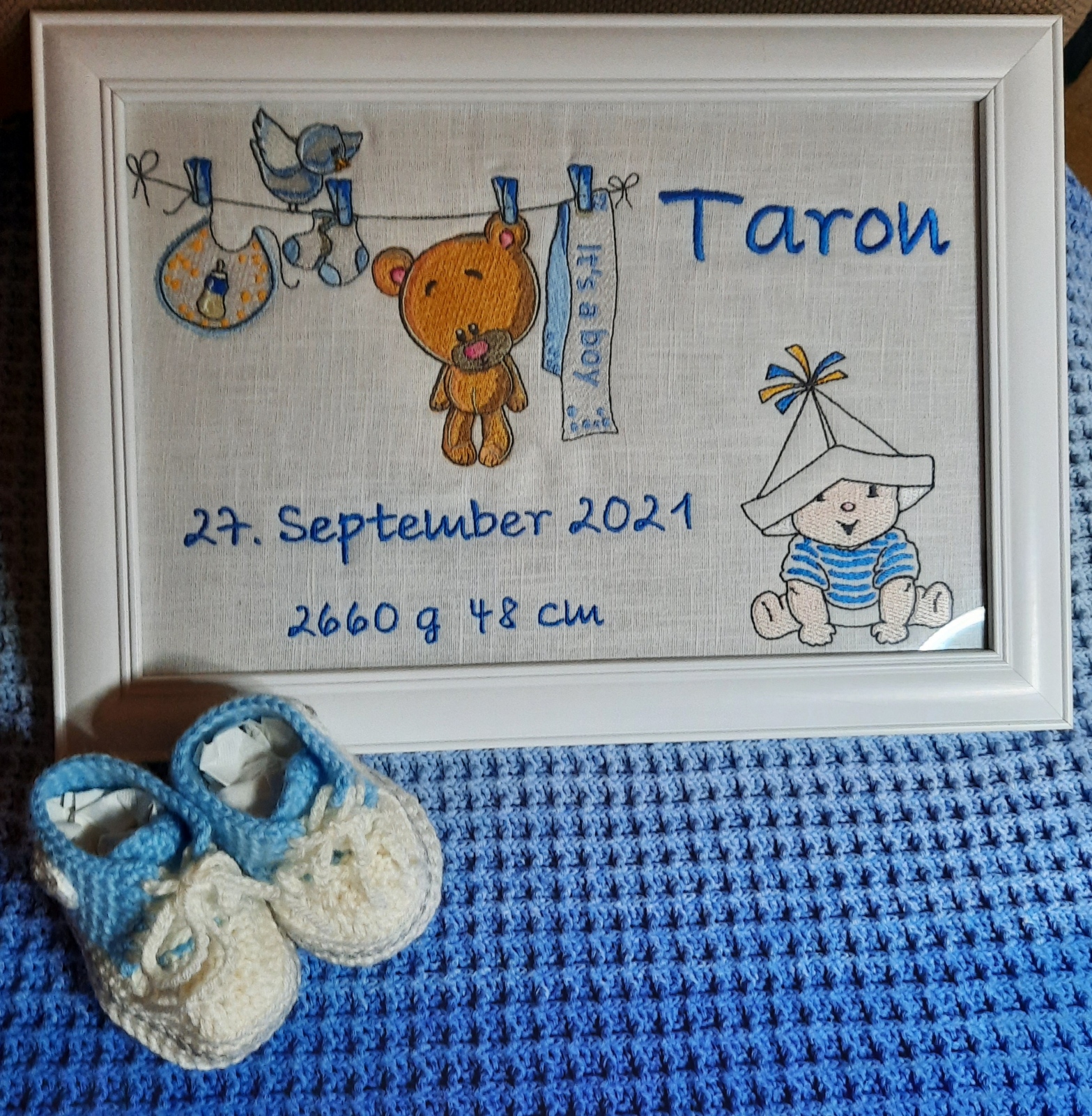 Für ein Baby als Willkommensgeschenk