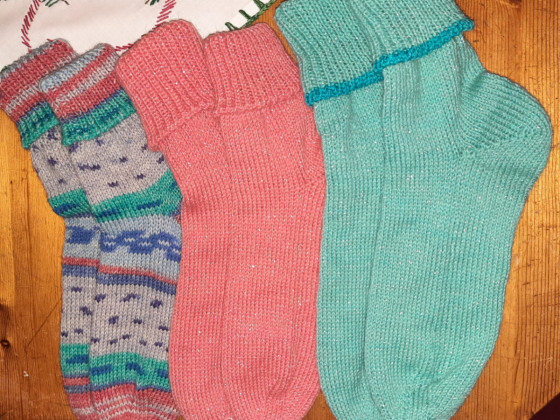 Socken für die Enkelkinder Teil 2