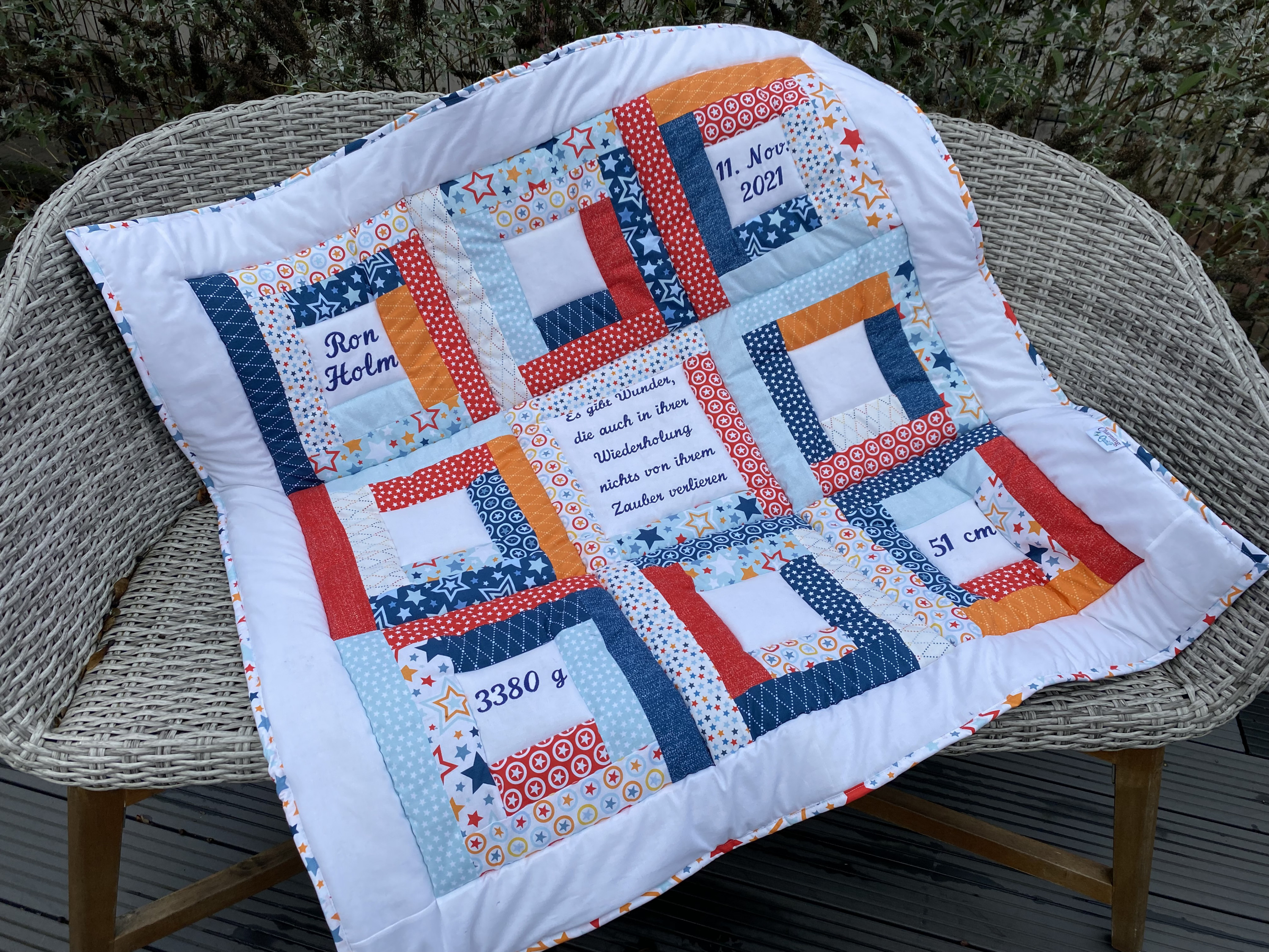 Quilt für Baby Ron