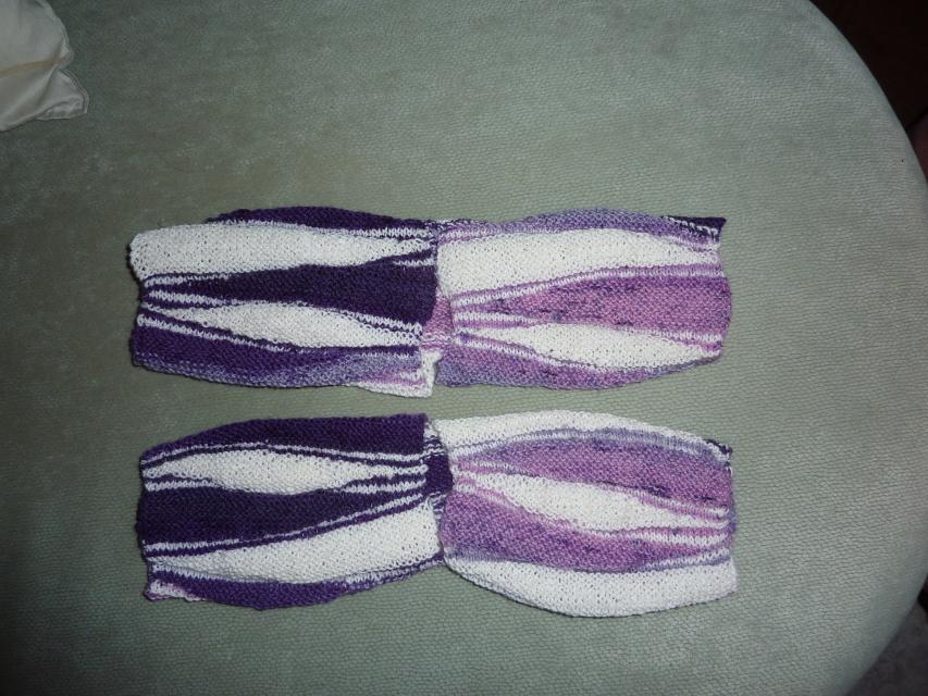 Swingsocken fertig zusammen genäht