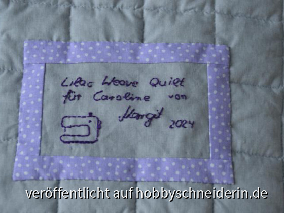 Lilac Weave Quilt