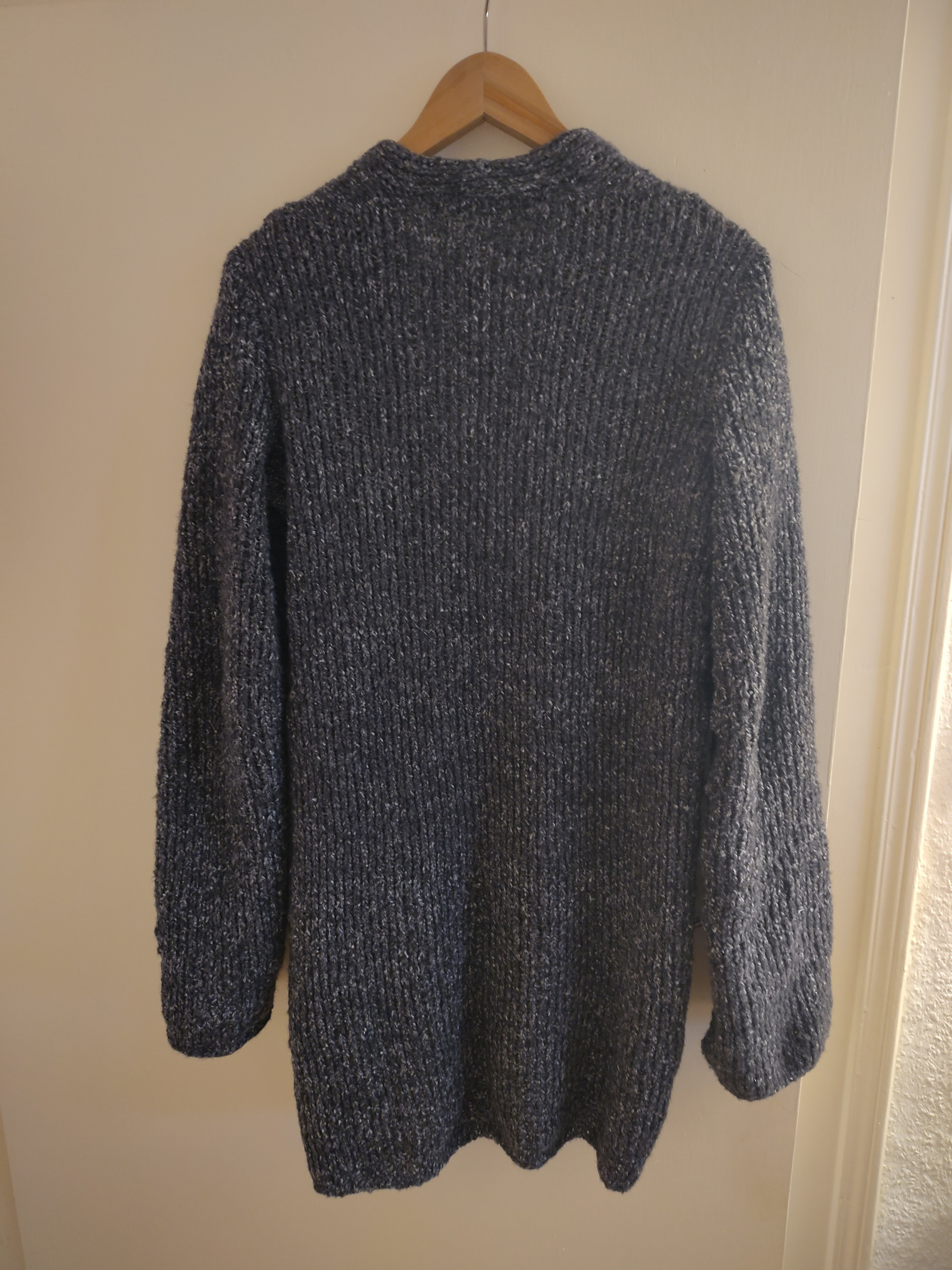 Strickjacke hinten