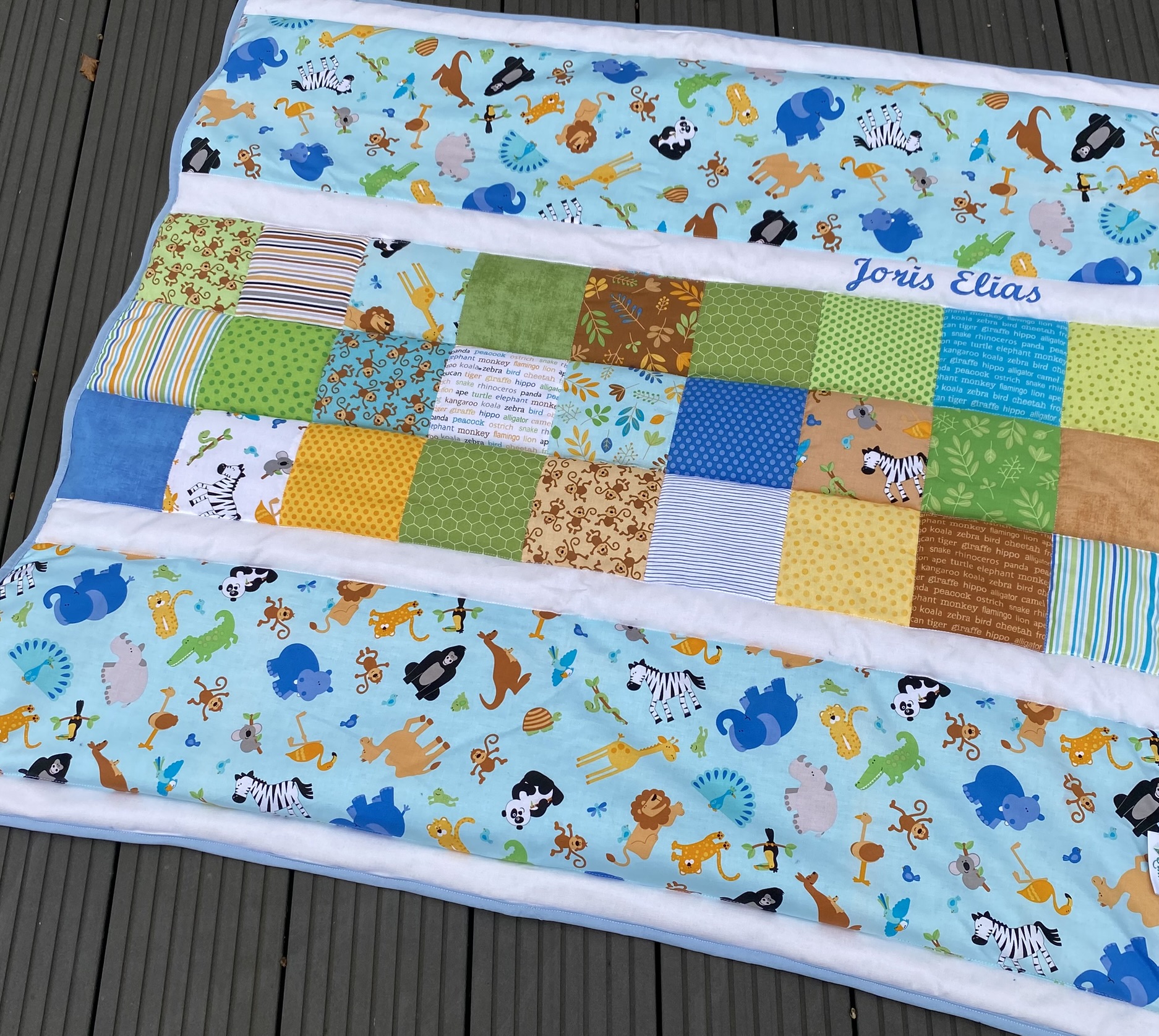 Dschungeltiere Krabbeldecke