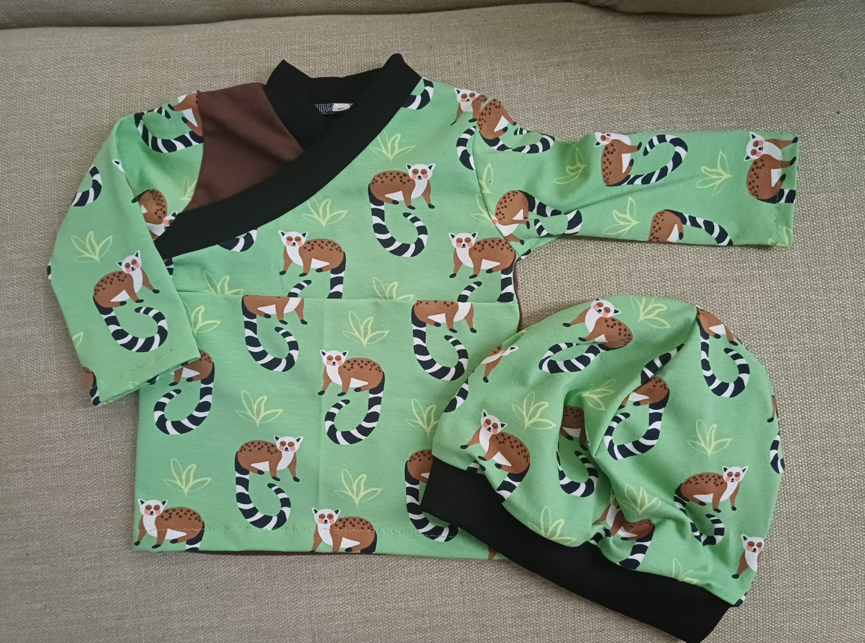 Gr. 86 Trotzkopf und Mütze