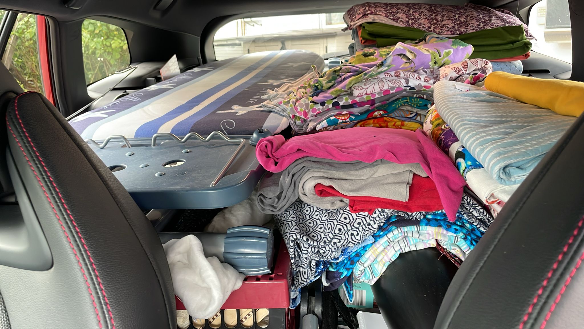 Auto auf dem Weg zum Näh-WE Bad Waldsee