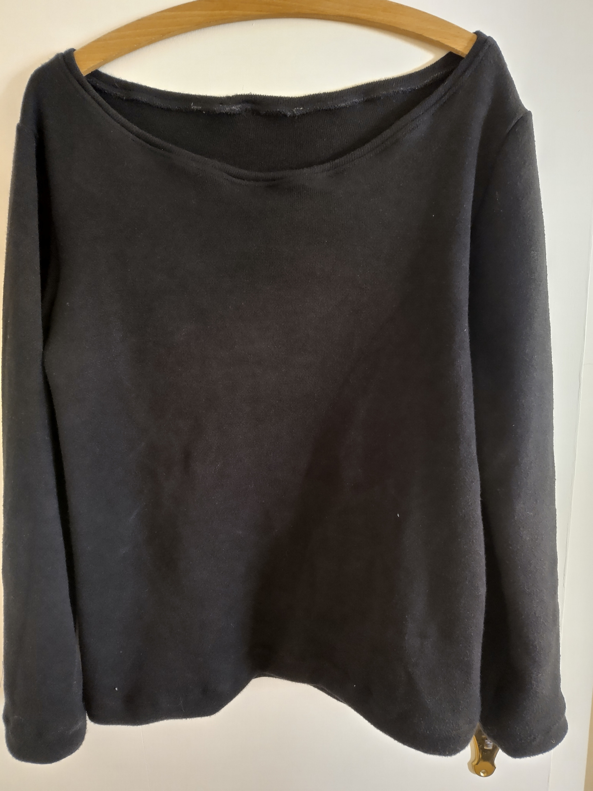 gemütlicher Pulli aus Strickstoff