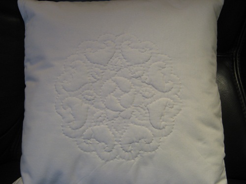 Handgequiltetes Sofa ​Kissen