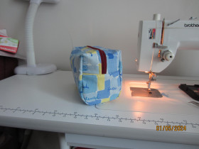 Versuch einer Kosmetiktasche
