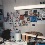 1992- Mein erstes wirkliches Arbeitszimmer. Vorher standen die Maschinen immer im Esszimmer !