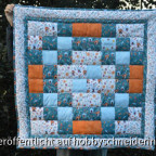 Baby-Quilt "Vogelhäuschen"