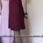 E11 - Schwingendes Leinenkleid seite - Ceri