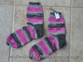 Pink-Grau-Schwarze Stinos