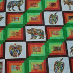 Quilttop wilde Tiere