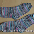 Gemusterte Stino Socken