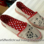 Espadrilles bestickt