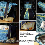 Schnabelina Bag medium mit Zip-It, als Wickeltasche.