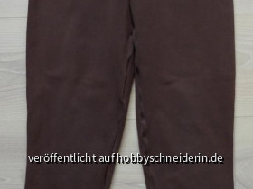 Jogginghose nach einem Ottobre-Schnitt, Appli nach Farbenmix