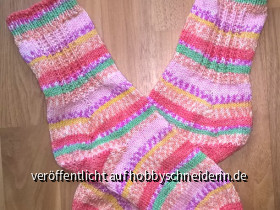 Gruselsocken sind fertig