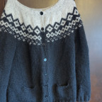 Gestrickte Norwegerjacke