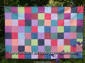 Ein bunter Quilt