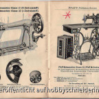 Preisbuch Pfaff 1912