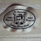 James Dean Aufnäher Oval