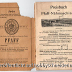 Preisbuch50 Jahre Pfaff