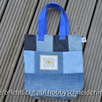 Jeanstasche im Patchwork-Look