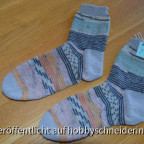 Grau-bunte GumGum Socken