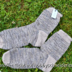 Beige-braune GumGum Socken