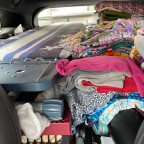 Auto auf dem Weg zum Näh-WE Bad Waldsee